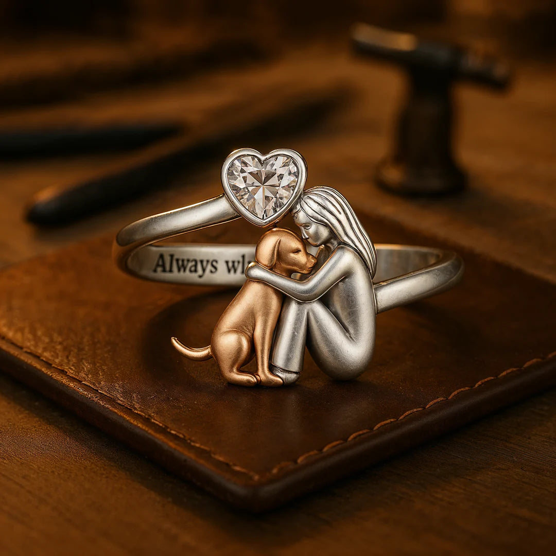 Honden liefdes ring